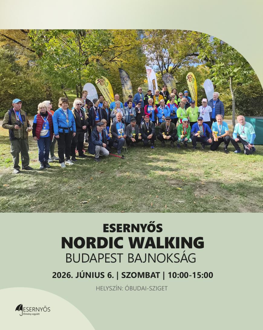 Esernyős Nordic Walking Budapest Bajnokság