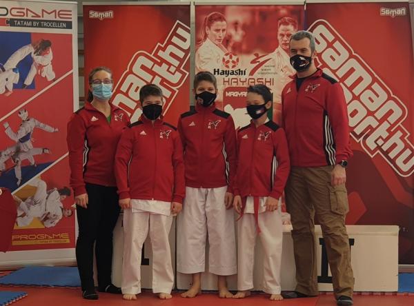 Sikeresen szerepeltek az Óbudai Gankaku Sportegyesület sportolói a Magyar Karate Liga 2. fordulójában